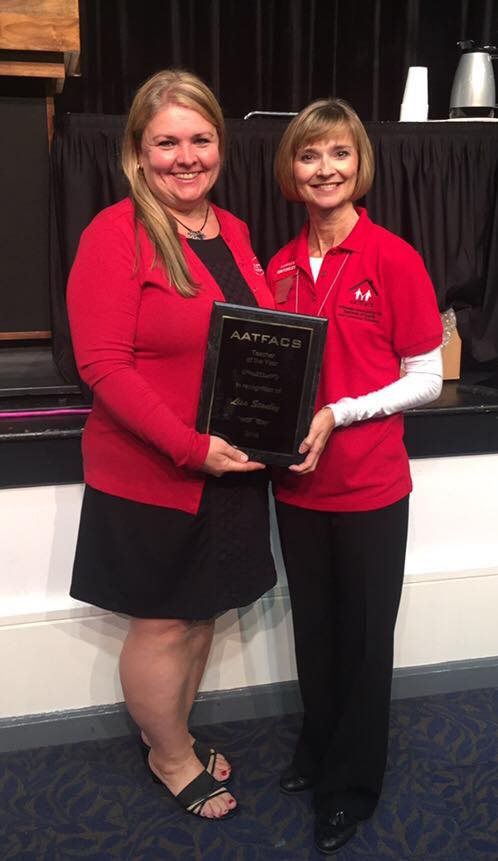 Stanley named Teacher of the Year by the Arkansas Association of Teachers of Family and Consumer Sciences