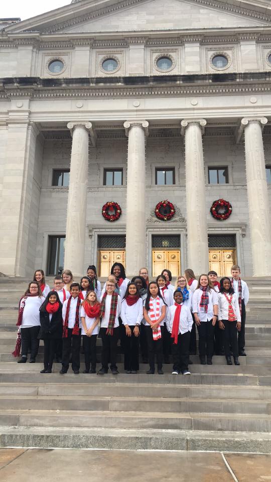 Peake choir performs at State Capitol